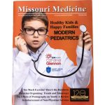 a magazine cover of the magazine Missouri Medicine